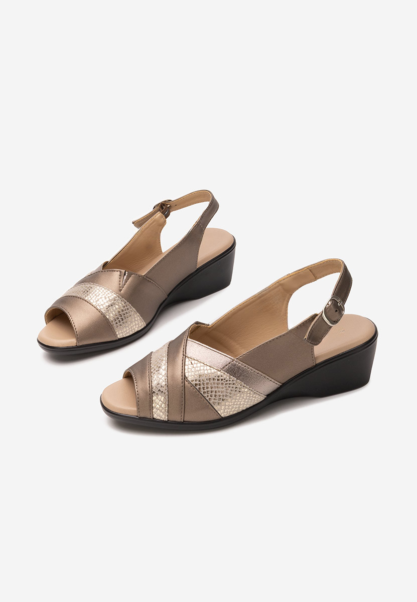 Měděná ortopedické sandály dámské Nema