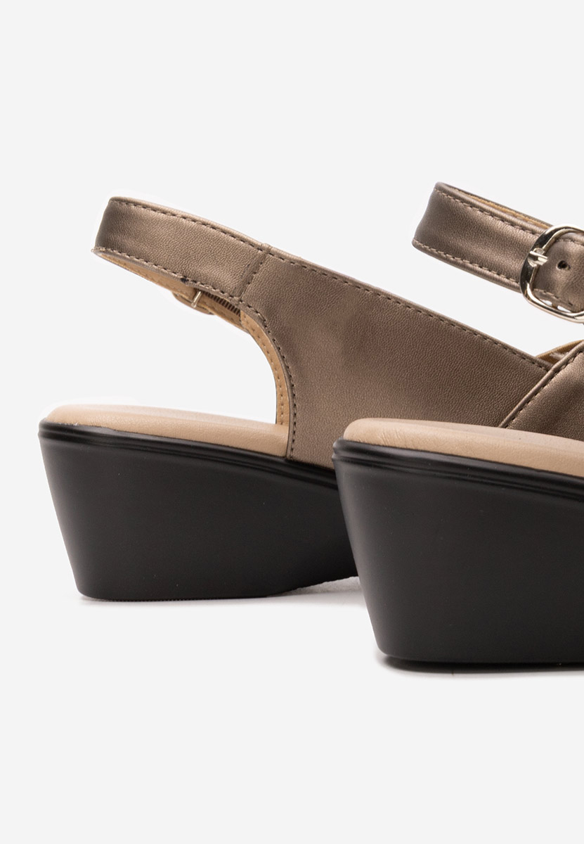 Měděná ortopedické sandály dámské Nema