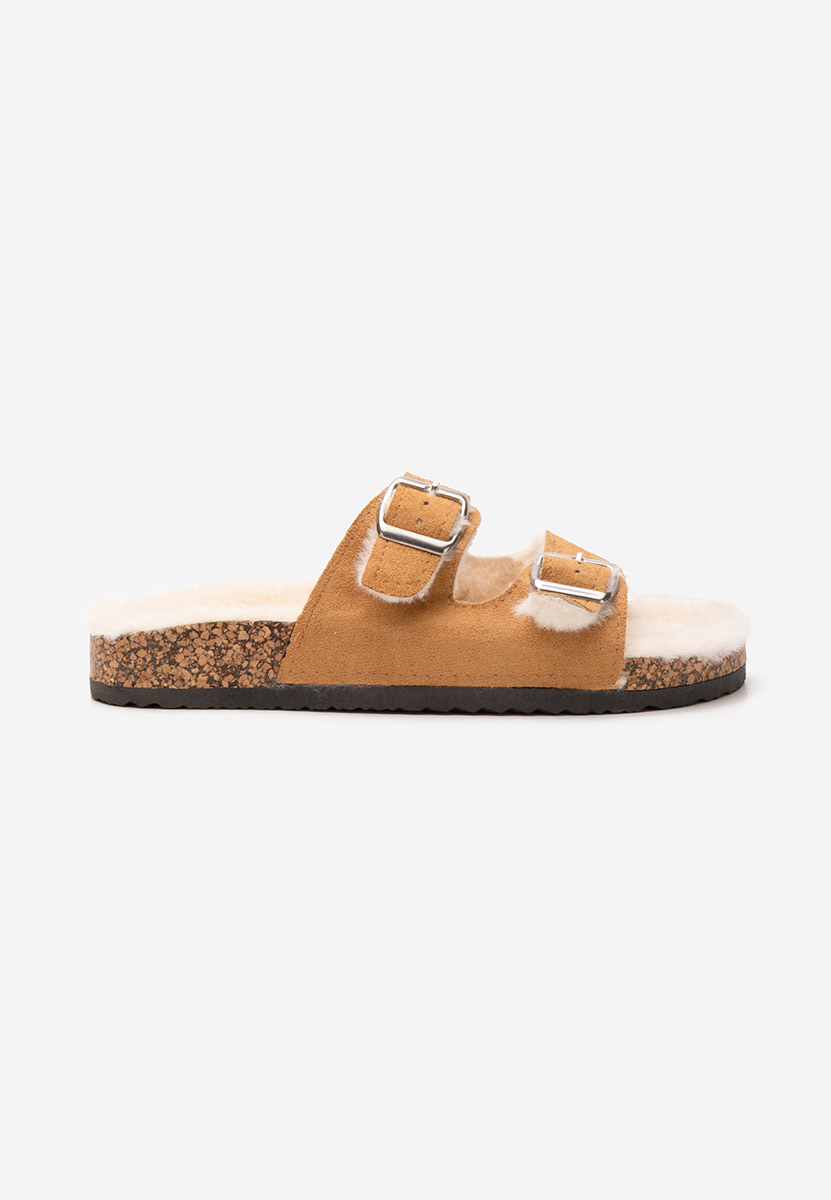 Camelové domácí pantofle Testa