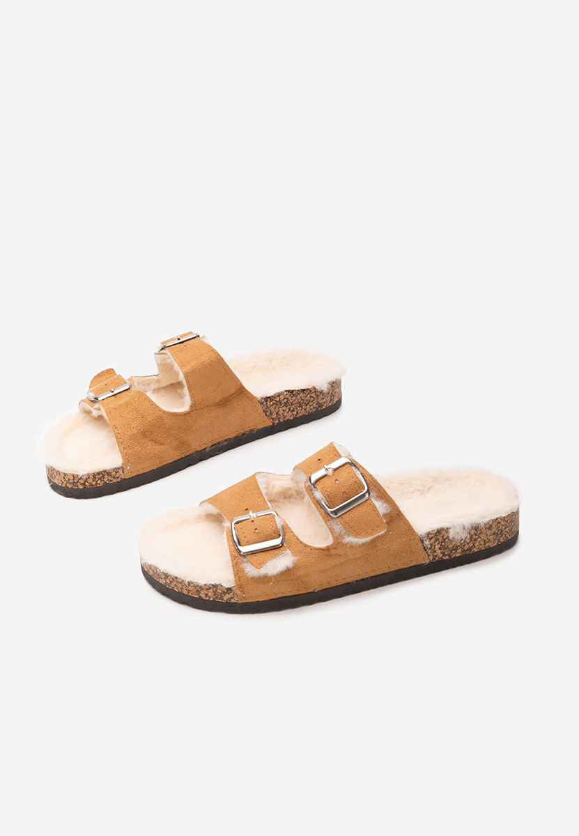 Camelové domácí pantofle Testa