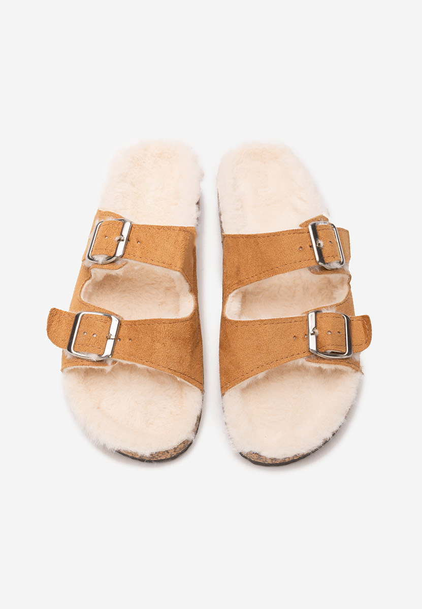 Camelové domácí pantofle Testa