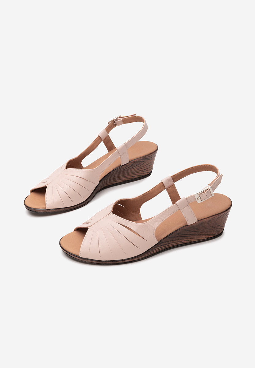 Ružové ortopedické sandály dámské Lovara