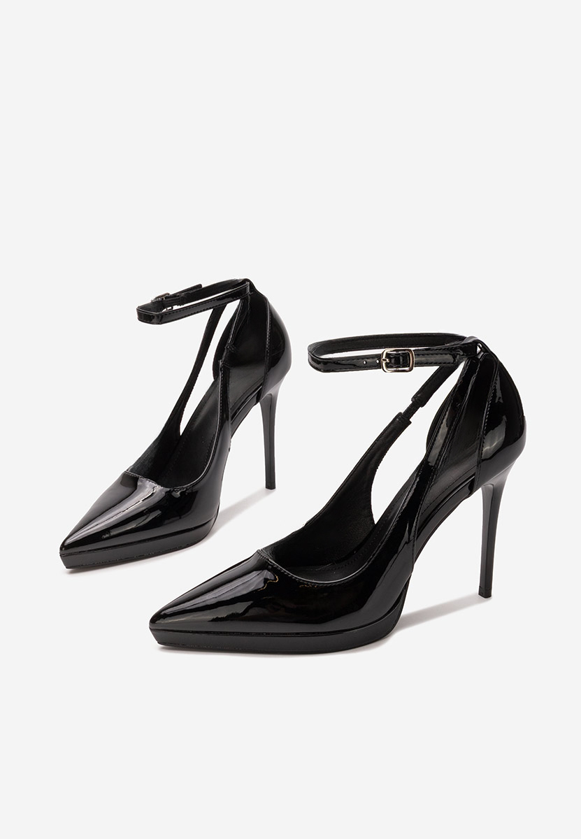 Černé lodičky do špičky Creona