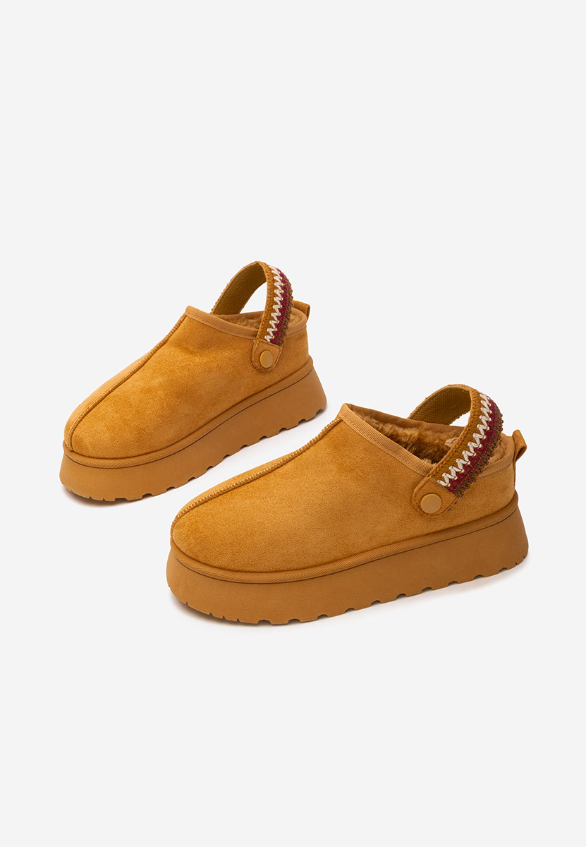 Camelové dámské dřeváky Frovia