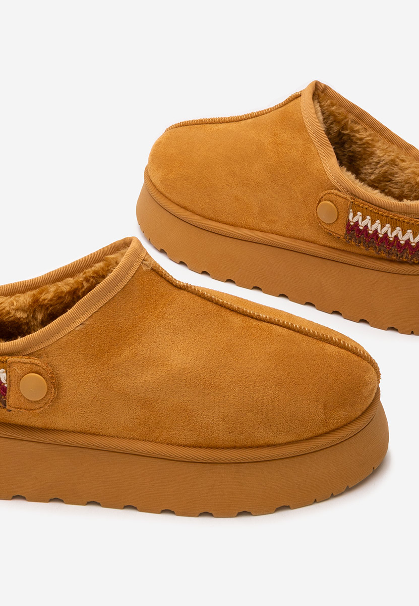 Camelové dámské dřeváky Frovia