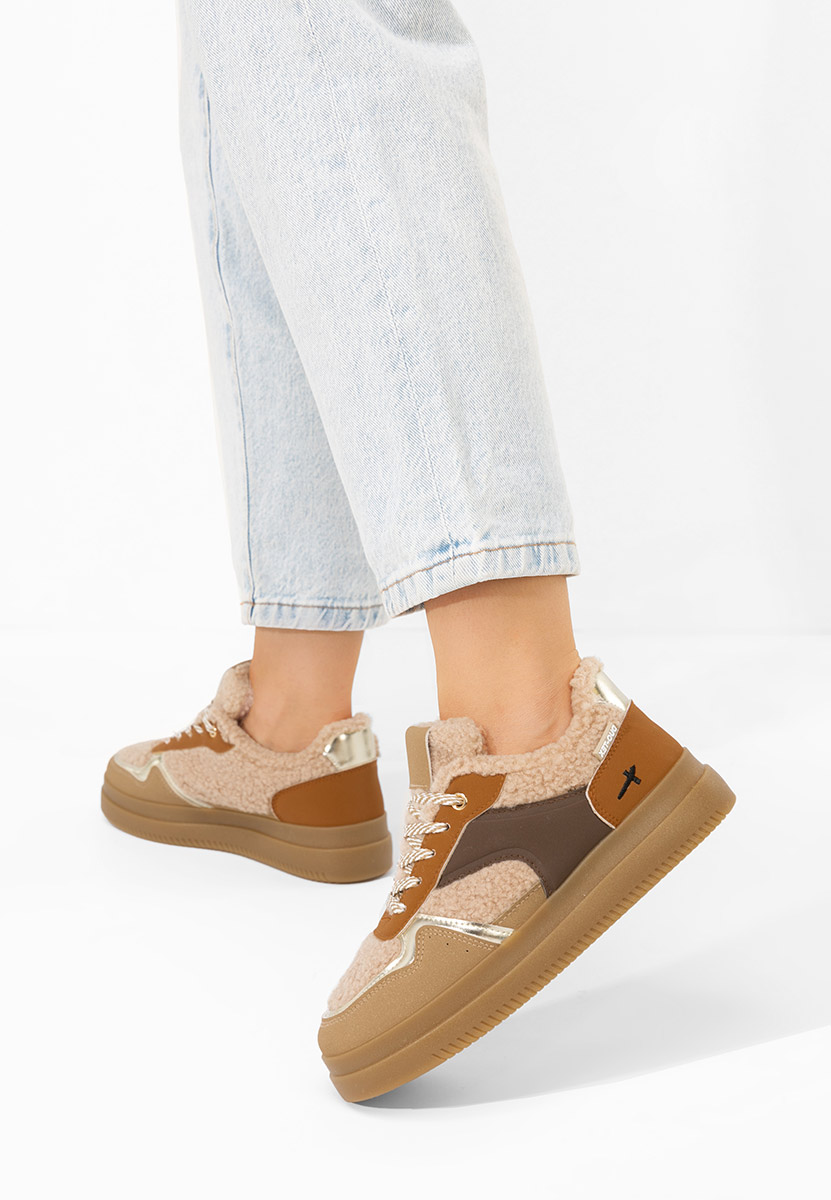 Khaki dámské tenisky Maisie