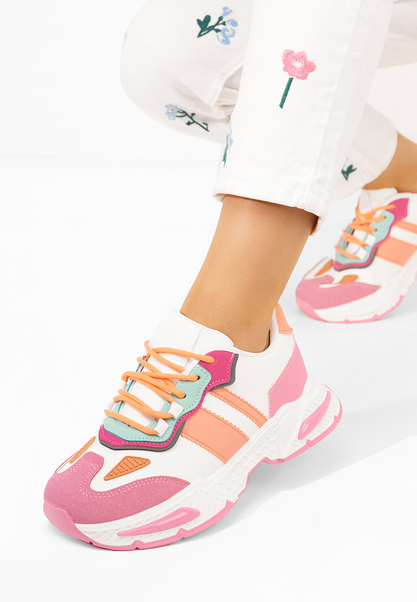 Fuchsiové dámské tenisky Elna