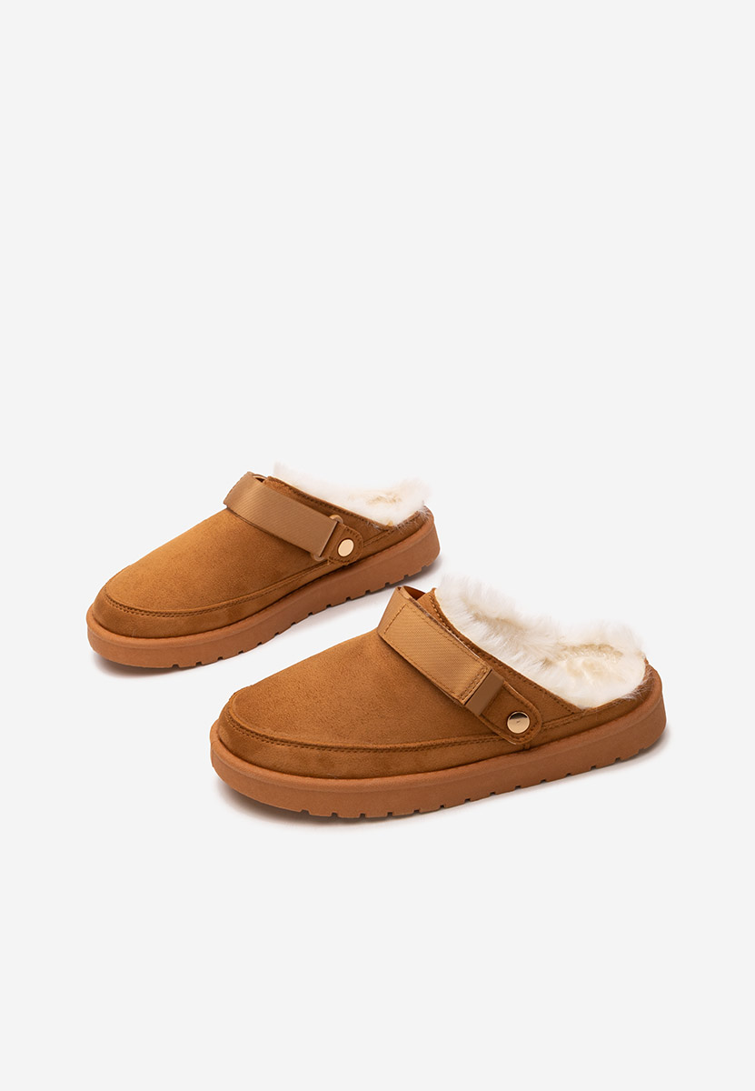 Camelové dámské dřeváky Aurivis