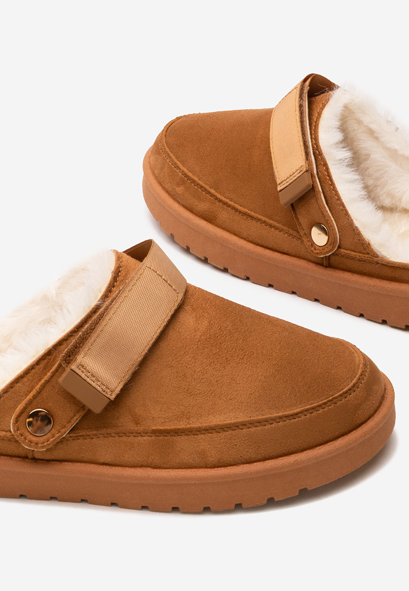 Camelové dámské dřeváky Aurivis