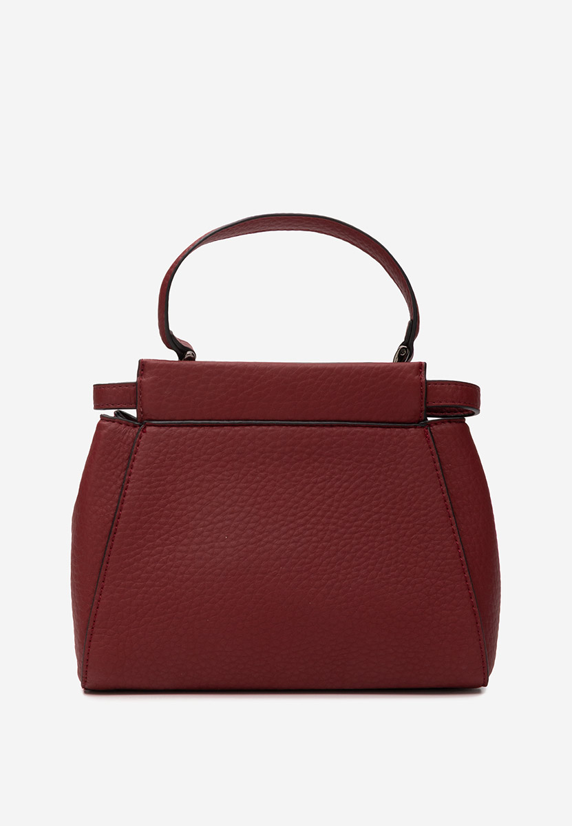 Červená rukojeť kabelky Yalina