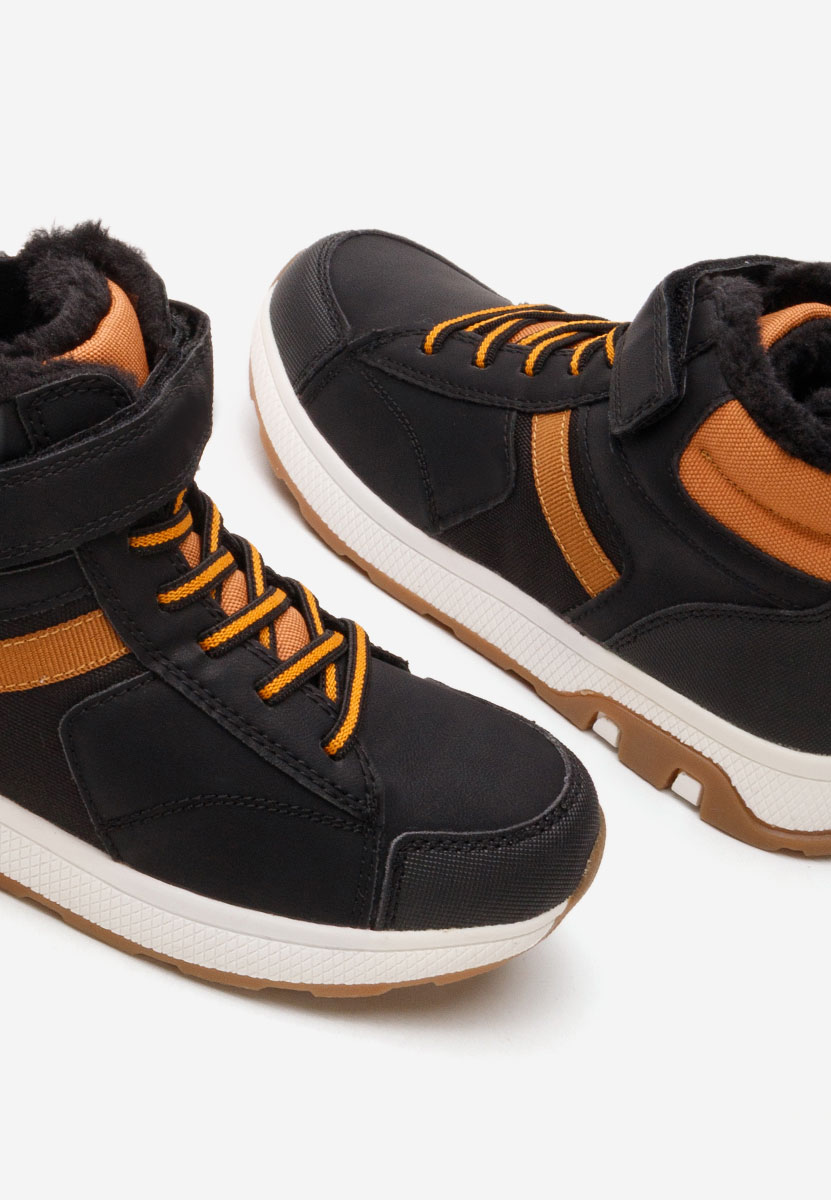 Černé chlapecké kotníkové boty Razzle