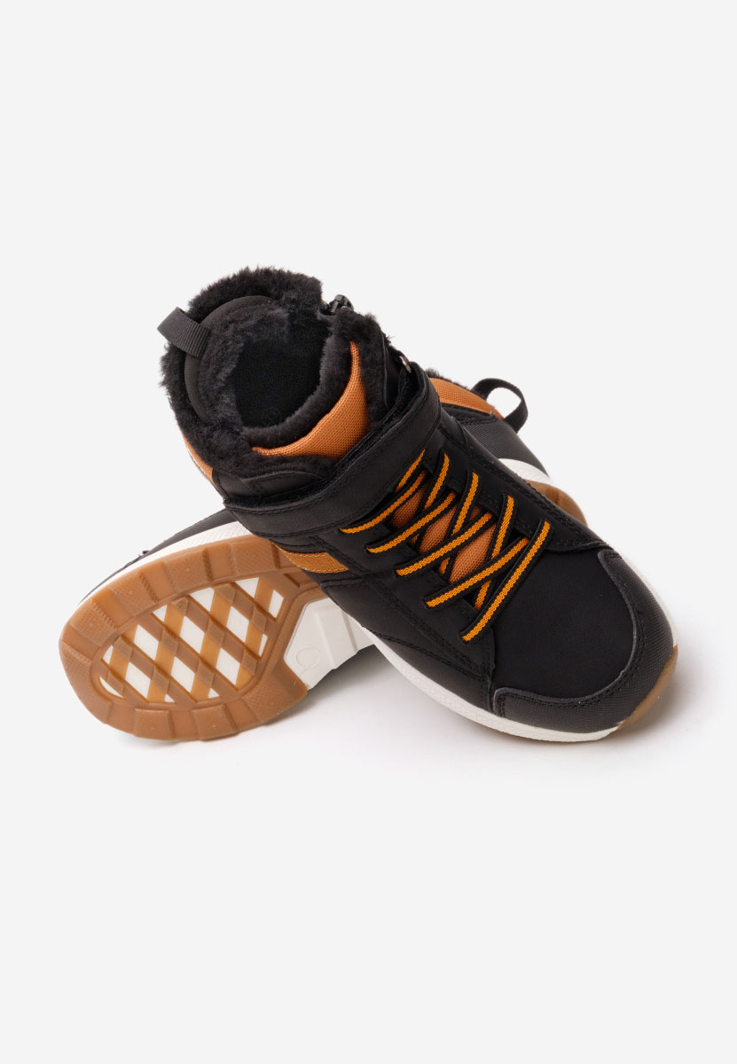 Černé chlapecké kotníkové boty Razzle