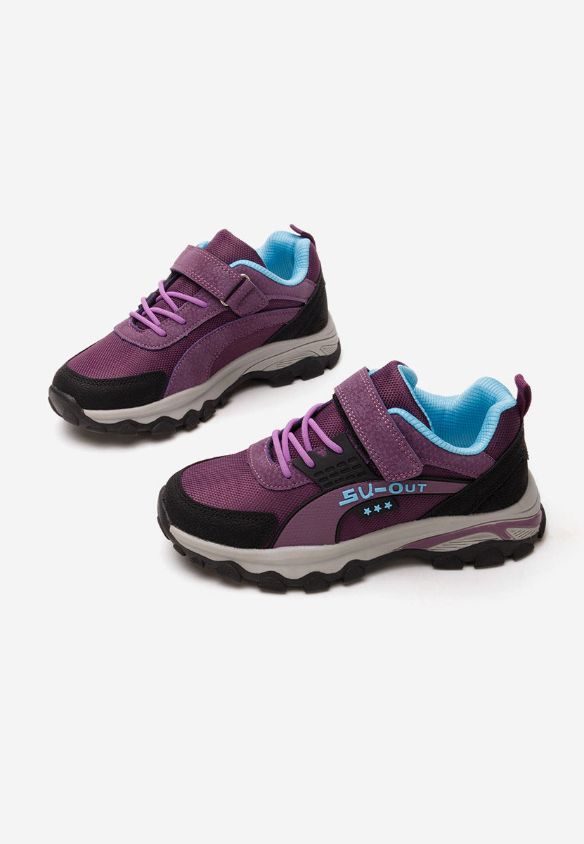 Fialové chlapecké tenisky Waffle