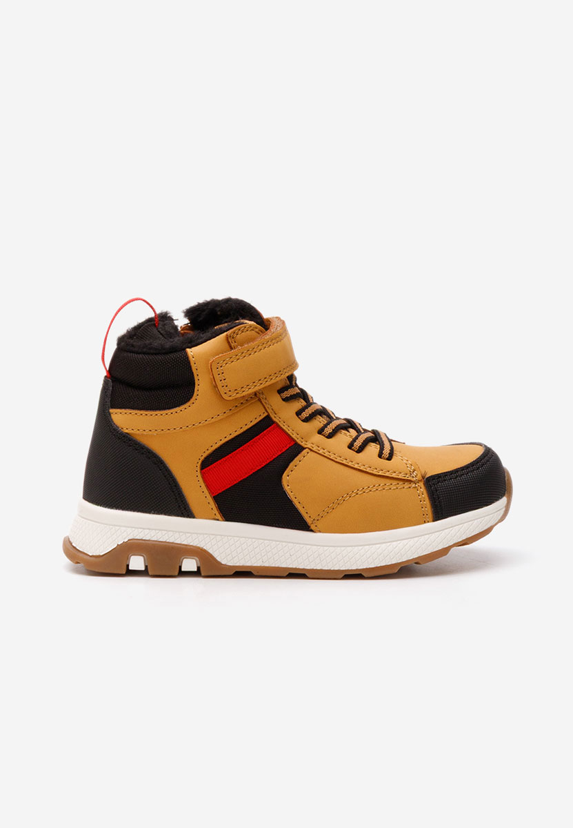 Hnedé chlapecké kotníkové boty Reson