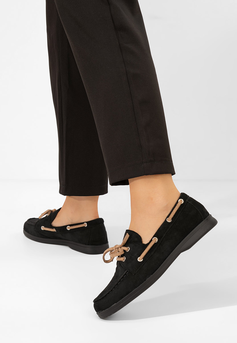 Černé dámské polobotky Laelia