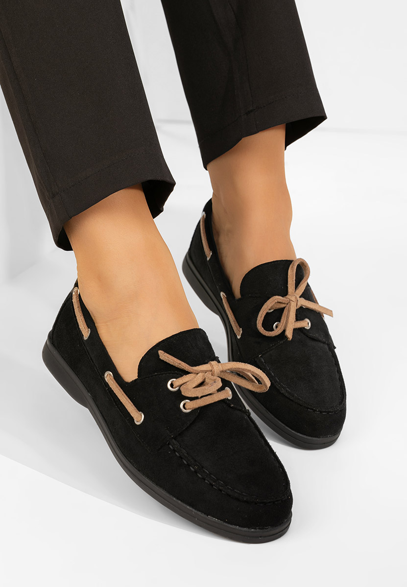 Černé dámské polobotky Laelia