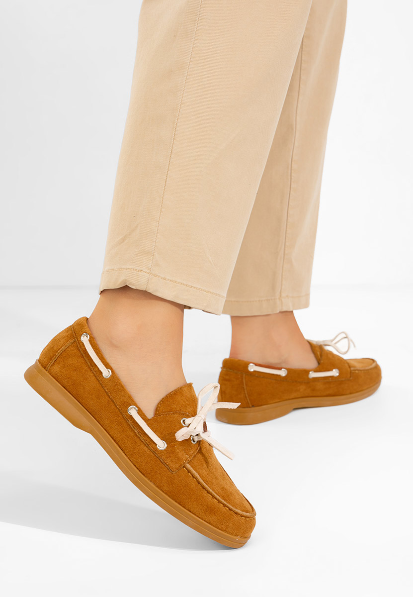 Camelové dámské polobotky Laelia