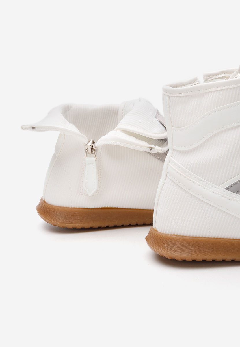 Bílé kotníkové tenisky Daine