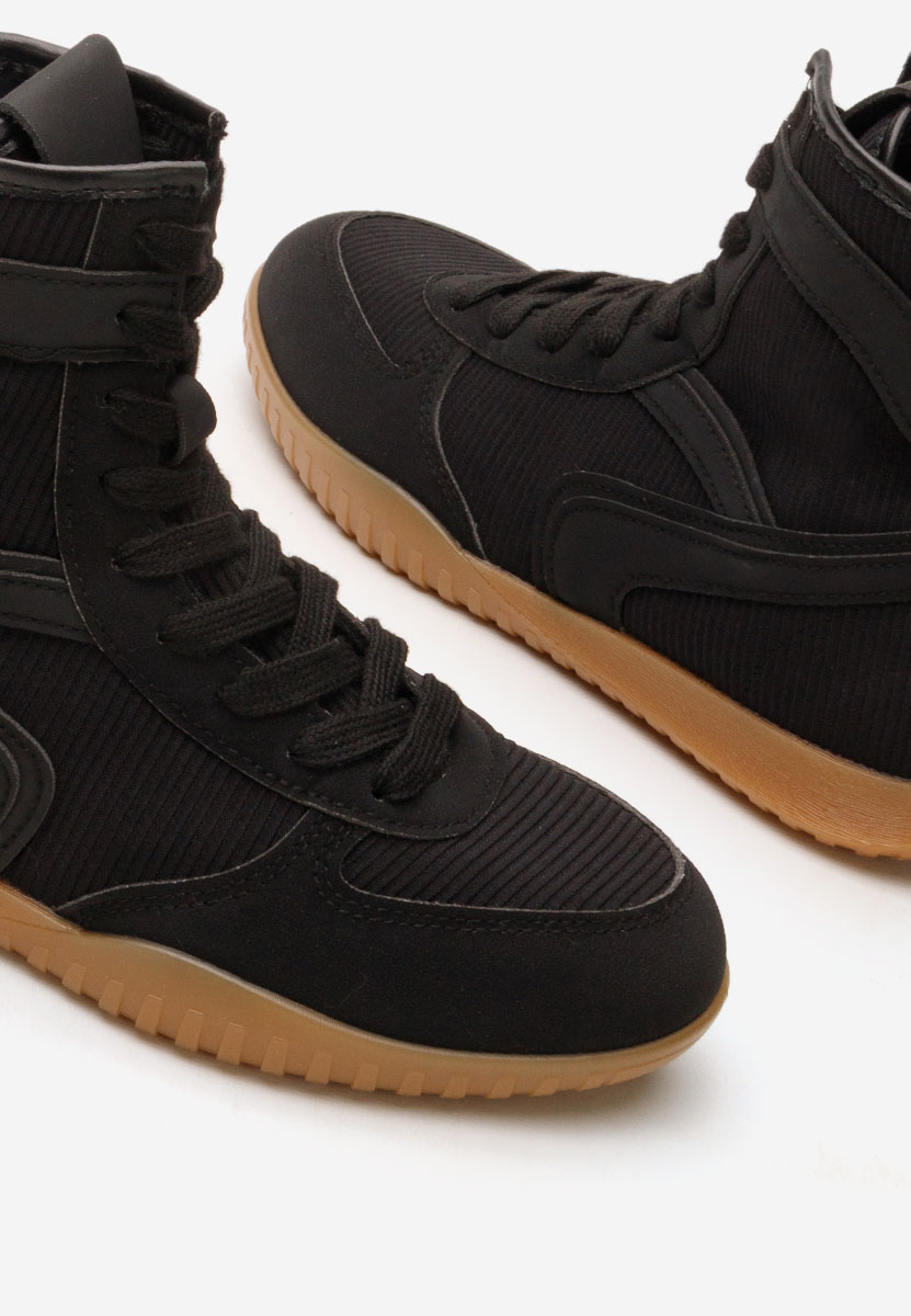 Černé kotníkové tenisky Daine i