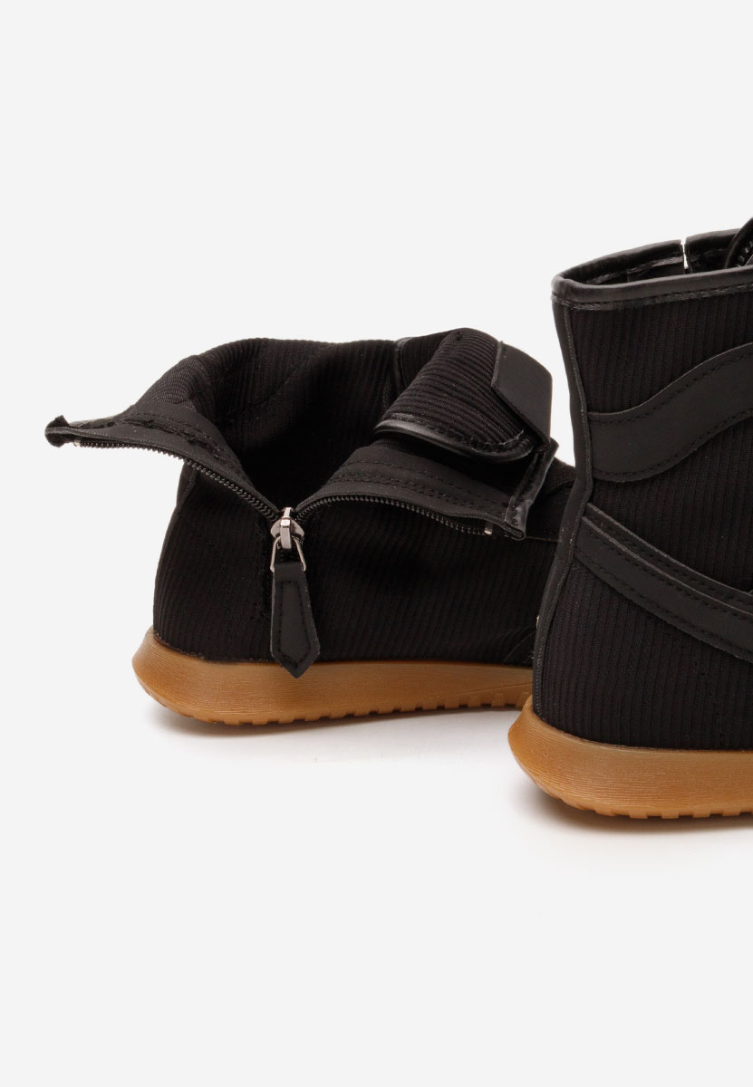 Černé kotníkové tenisky Daine i