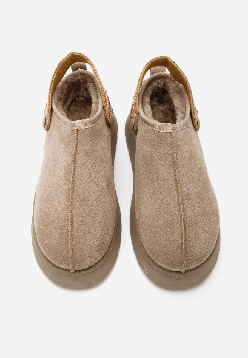 Khaki dámské dřeváky Frovia