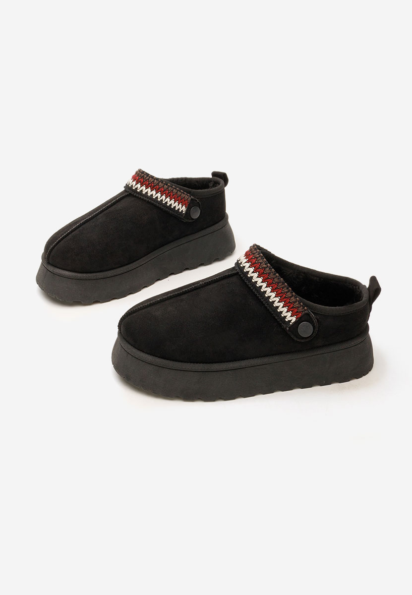 Černé dámské dřeváky Frovia