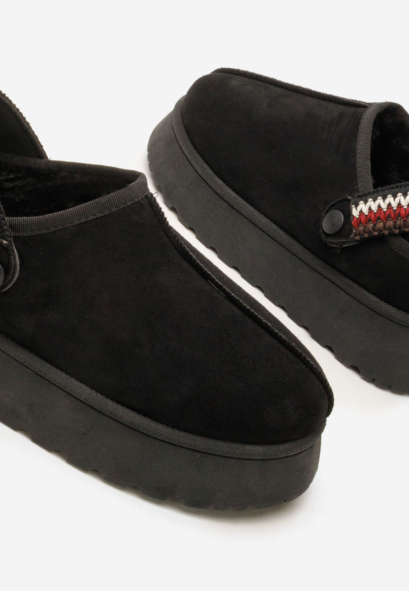 Černé dámské dřeváky Frovia