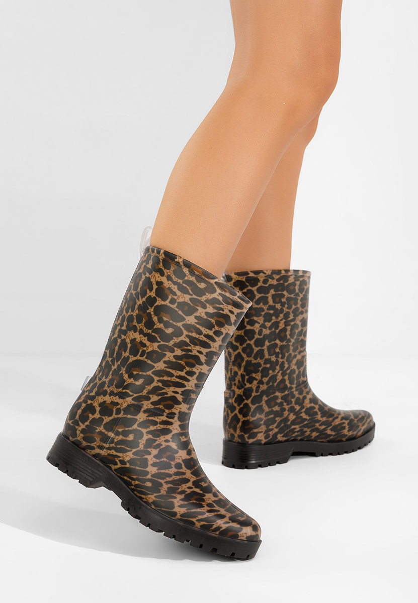 Animal print dámske holínky Niviera