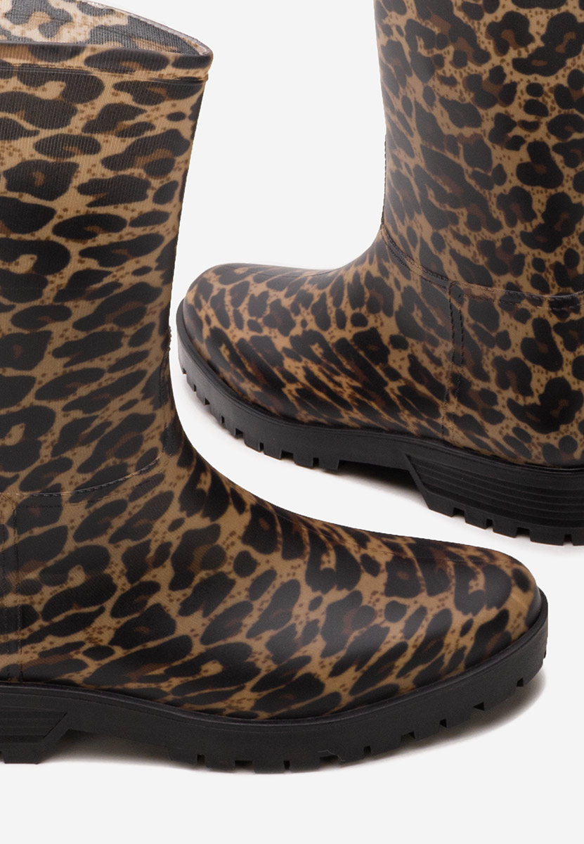 Animal print dámske holínky Niviera