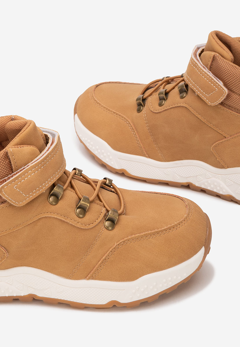 Camelové chlapecké kotníkové boty Isnor