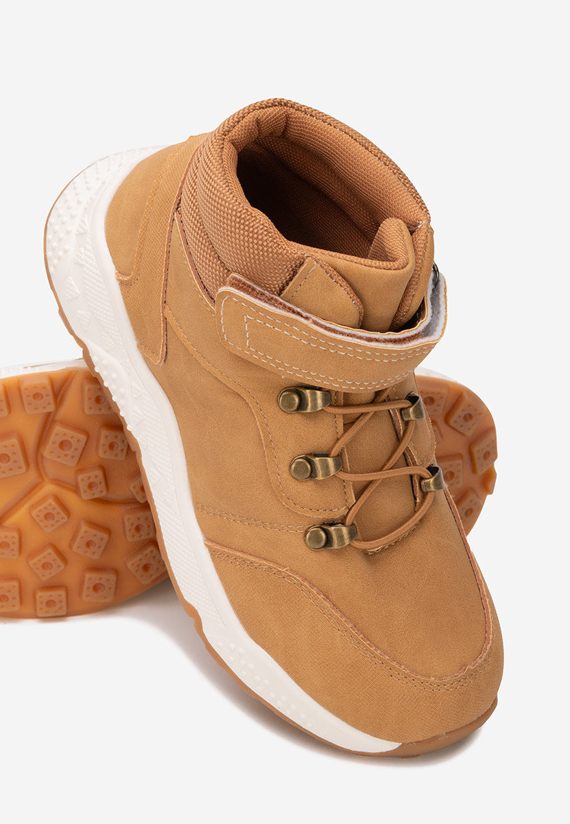 Camelové chlapecké kotníkové boty Isnor