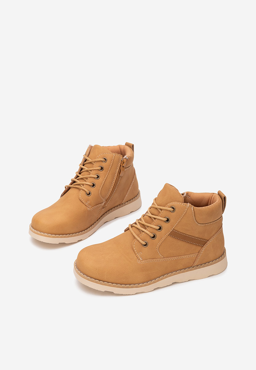 Camelové chlapecké kotníkové boty Torven