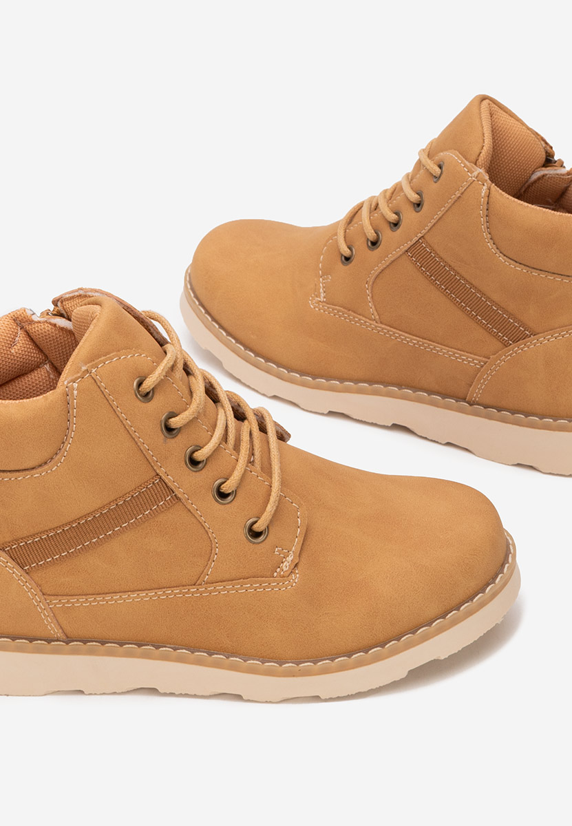 Camelové chlapecké kotníkové boty Torven