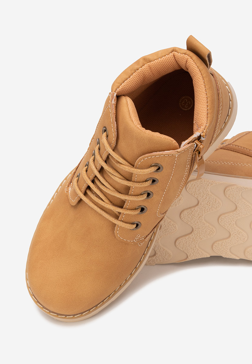 Camelové chlapecké kotníkové boty Torven