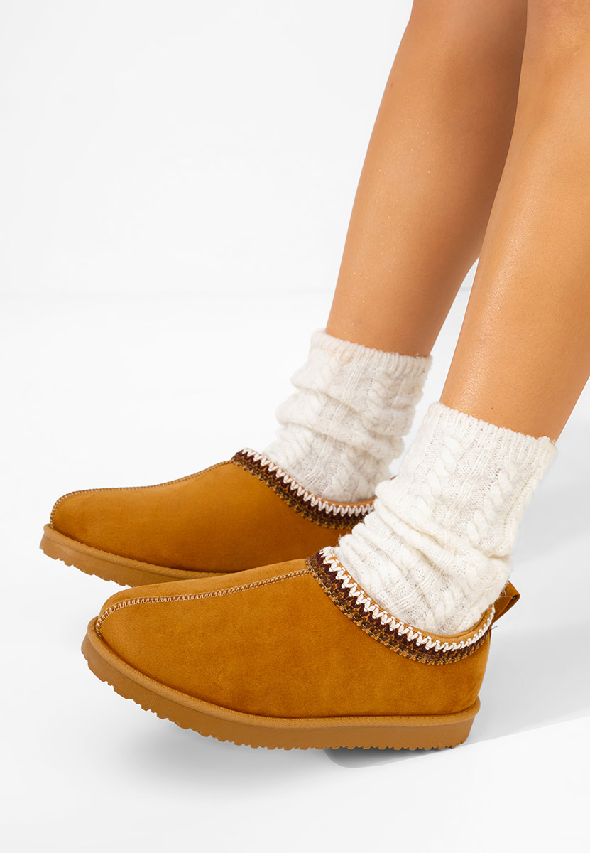 Camelové dámské dřeváky Dioria