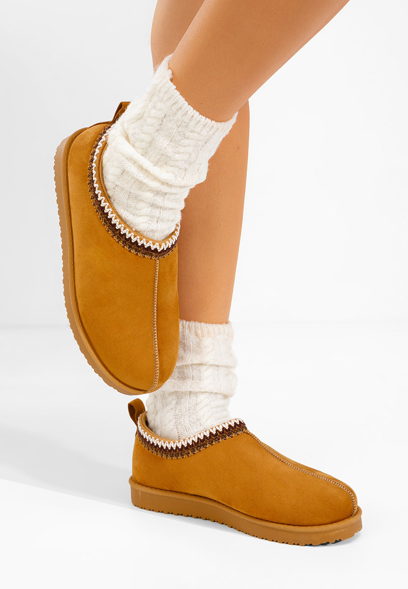 Camelové dámské dřeváky Dioria