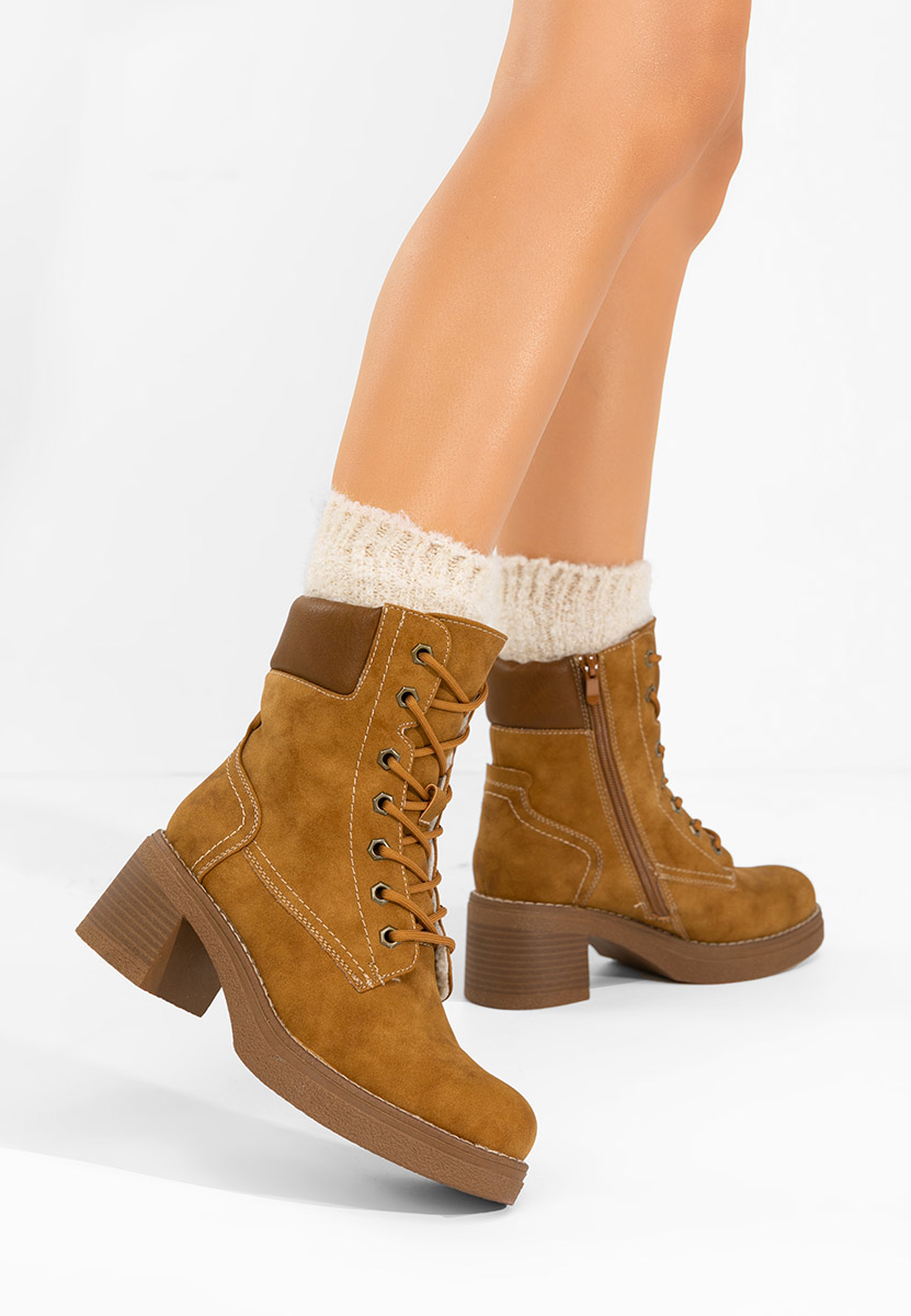 Camelové kotníková obuv Celoria