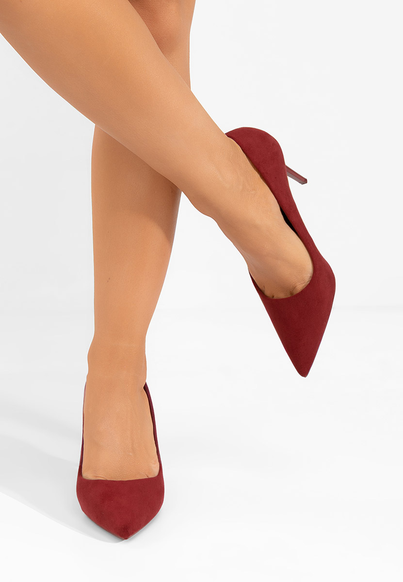 Bordové lodičky do špičky Zavira Bordové lodičky do špičky Zavira