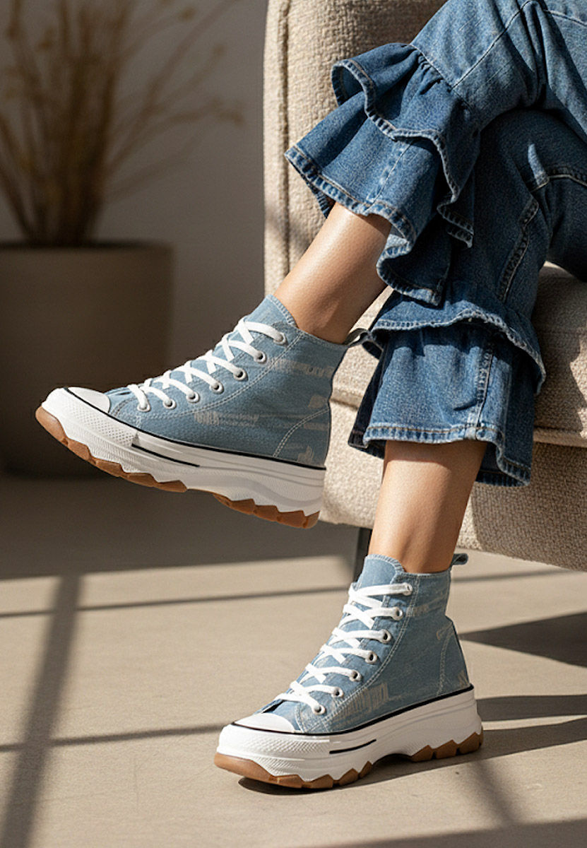 Modré kotníkové tenisky Raviana V3