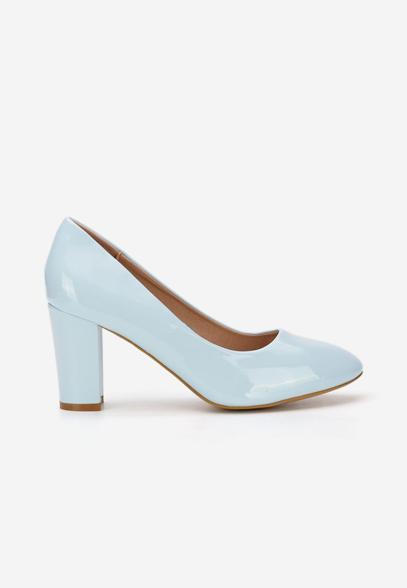 Svetlě modré lakované lodičky Chique V5