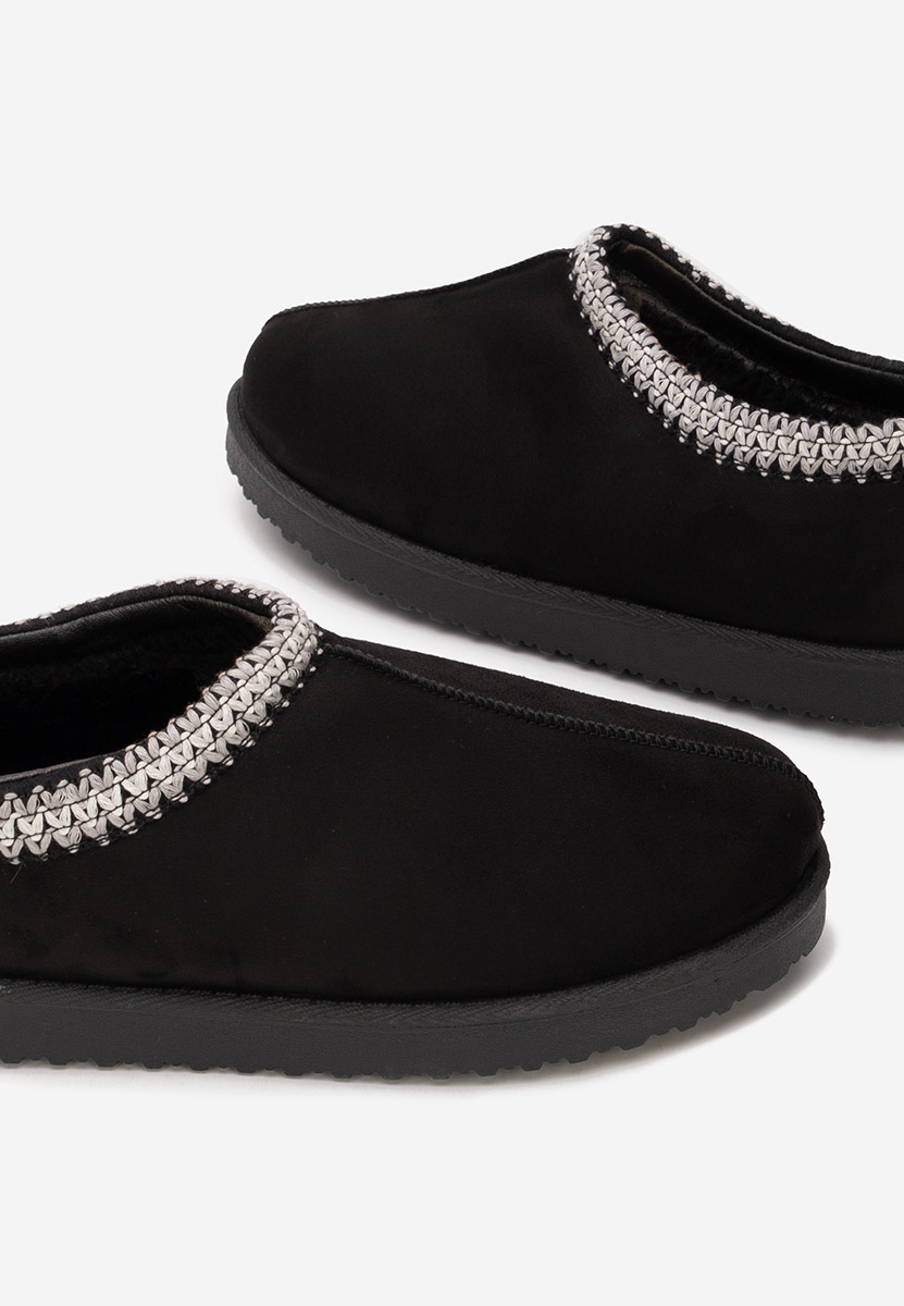 Černé dámské dřeváky Dioria