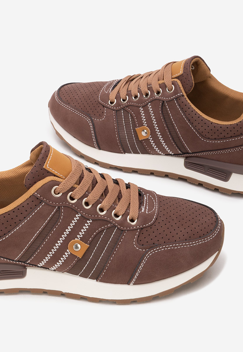 Hnedé pánské tenisky Melcor