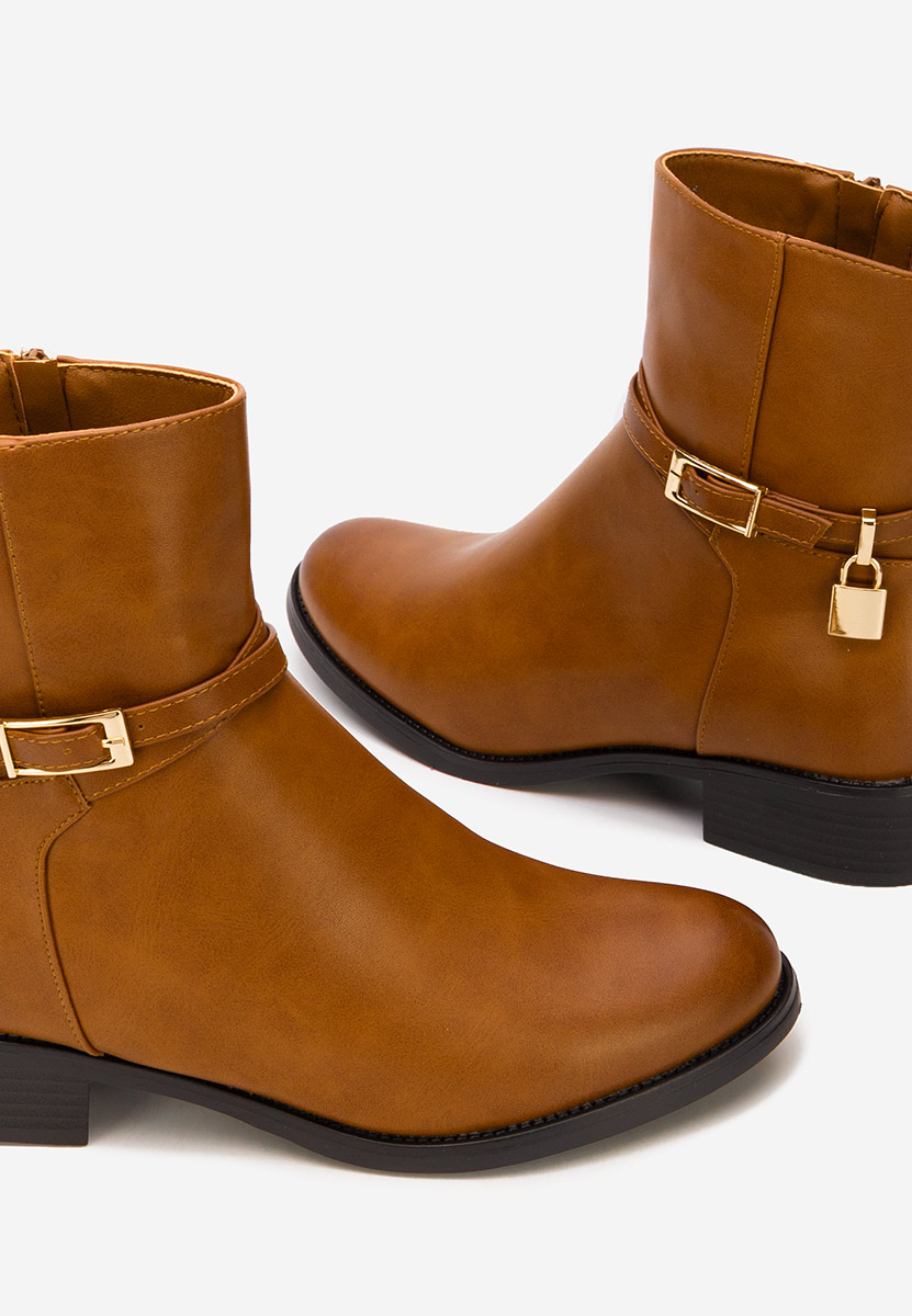 Camelové dámské kotníková obuv Aurisel