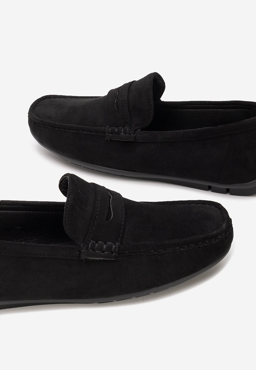 Černé pánské mokasíny Leroy