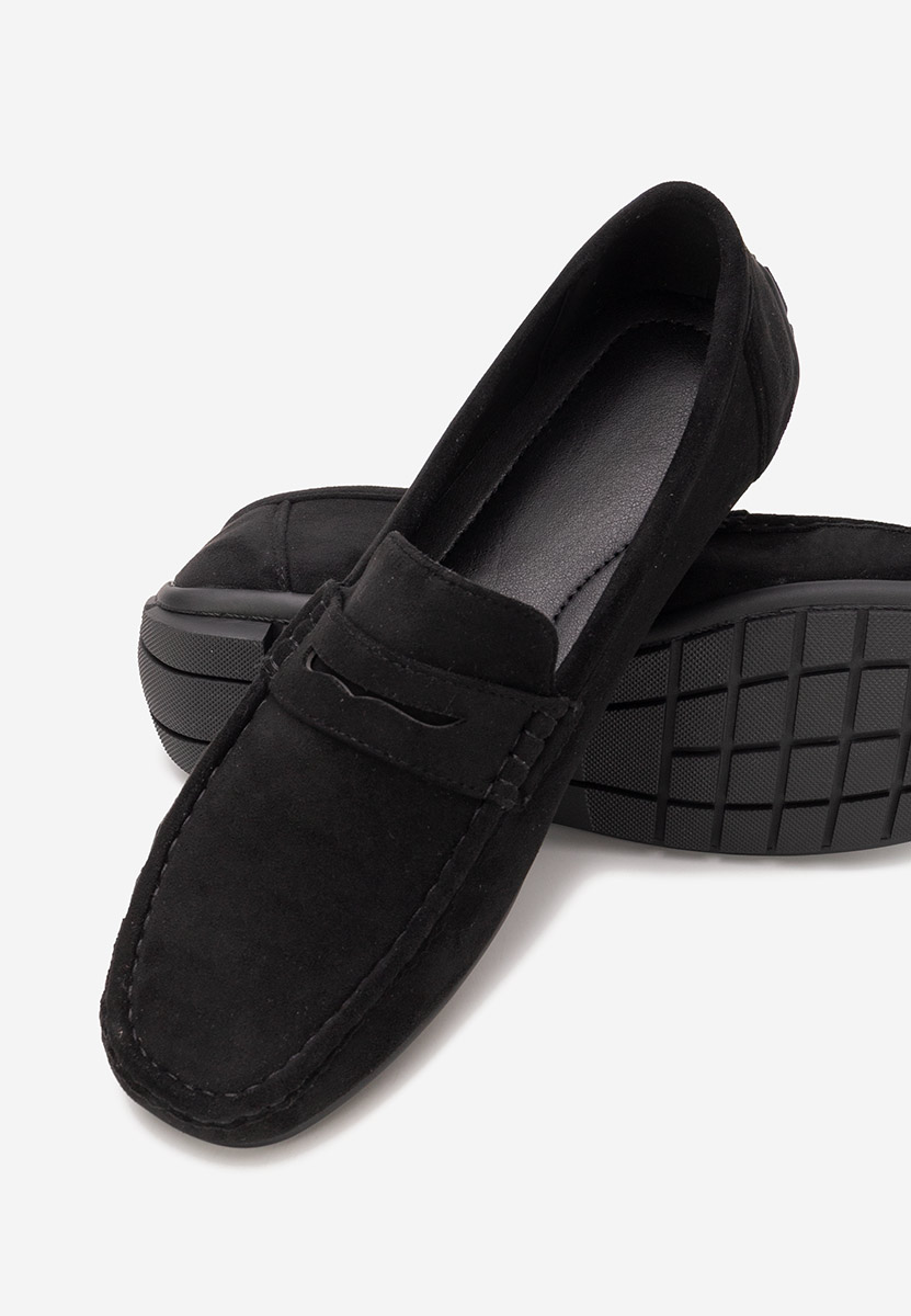 Černé pánské mokasíny Leroy