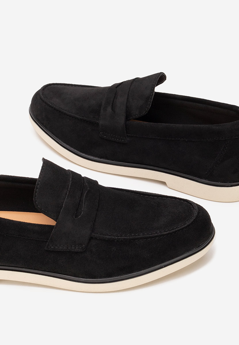 Černé pánské mokasíny Darvel