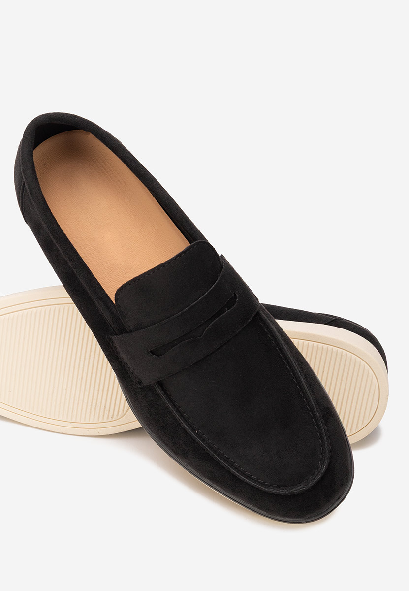 Černé pánské mokasíny Darvel