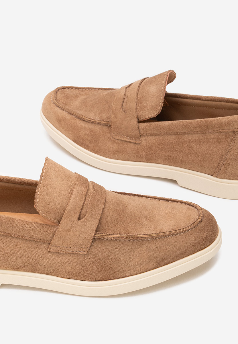 Hnedé pánské mokasíny Darvel