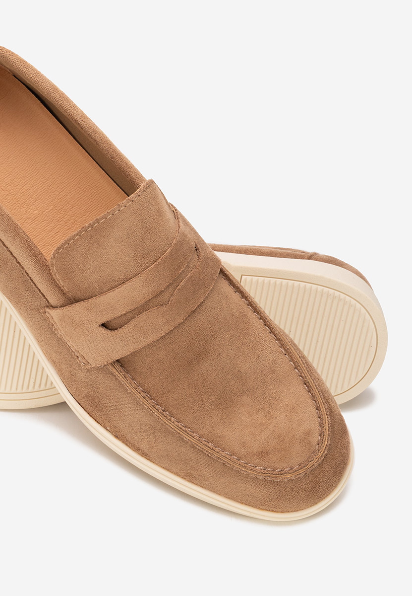 Hnedé pánské mokasíny Darvel