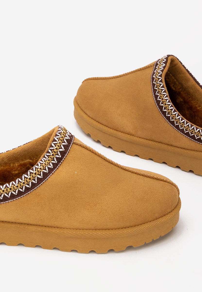 Camelové dámské dřeváky Airene